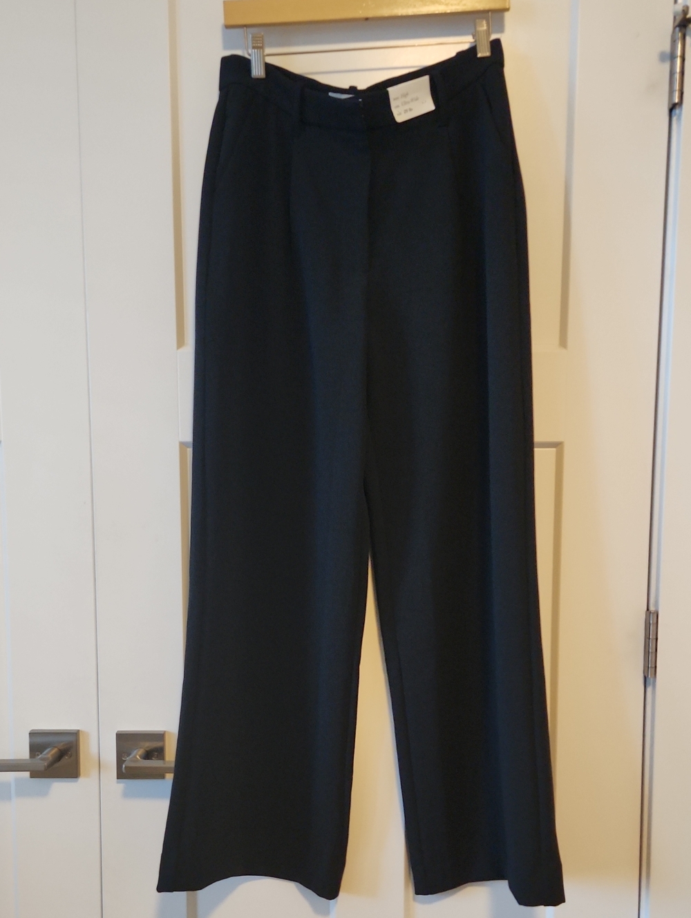 Abercrombie Size 8R Classic Wide-Leg Women’s Trouser - Black